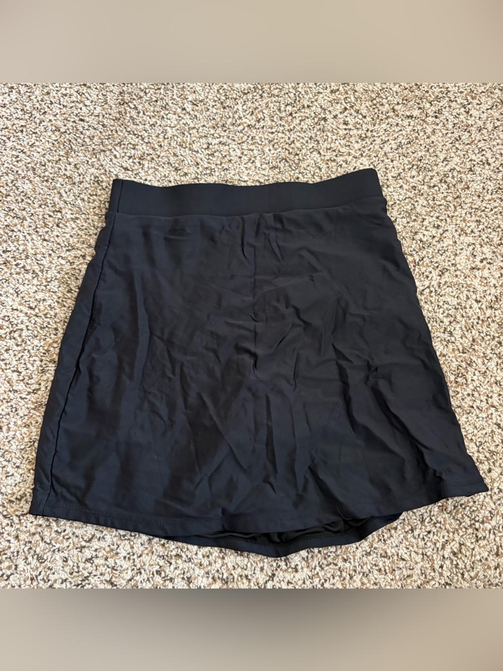 Women's Black Swim skirt - size medium